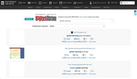 Image result for WayBackMachine Tutorial