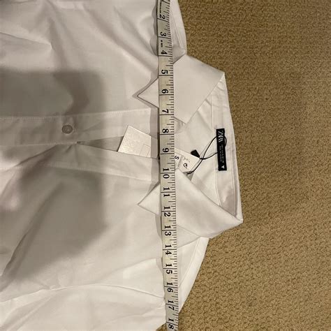 ZARA long sleeve white Shirts Condition: brand new,... - Depop