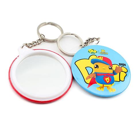 Image result for Button Keychain
