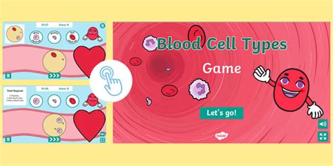 Y6 Types of Blood Cells Game (teacher made) - Twinkl