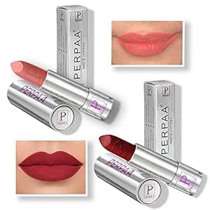 Buy PERPAA® Push, Pop & Play Matte Lipstick, Long Lasting, Moisturizing ...