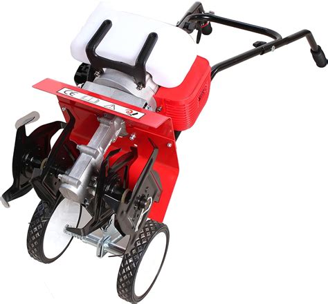 Buy 52CC 2 Stroke Gas Powered Tiller Cultivator Gas Garden Tiller ...