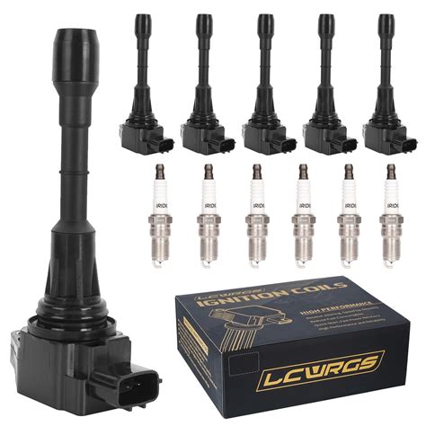 Snapklik.com : Set Of 6 Ignition Coil Packs & Spark Plugs Fits For 3.5 V6 Nissan Murano Maxima ...