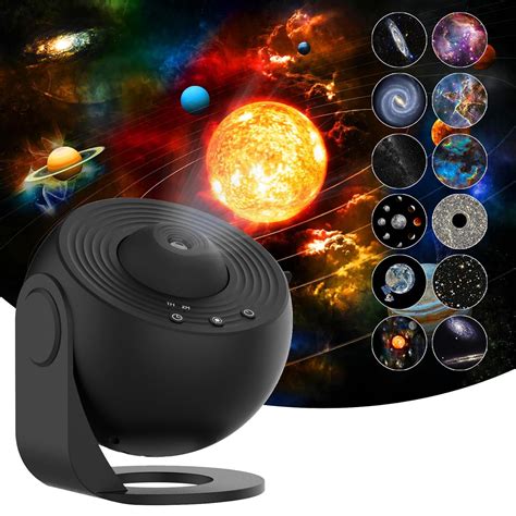 Galaxy Projector,FLEVO Star Projector,12 in 1 Planetarium 4K Realistic ...