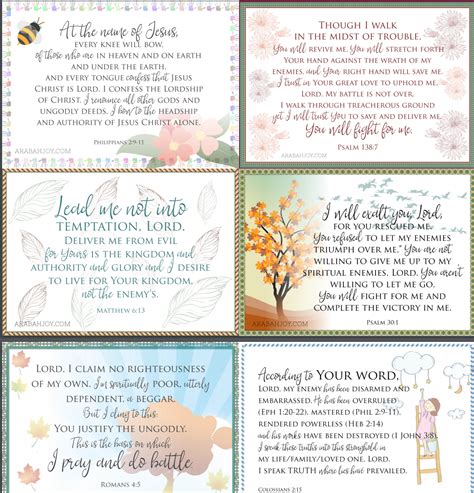 Image result for War Room Scriptures Printable