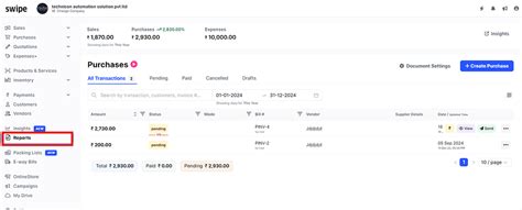How to download sales report with item description? - Reports - Swipe