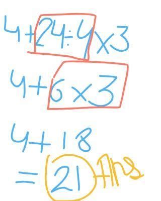 simplofy 4+24÷4×3(-3)×(-4)÷(2)+(-1)(-20)+(-8)+(-2)-3 - Brainly.in