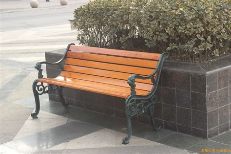 公园座椅 户外座椅 铝合金座凳 铸铁座椅