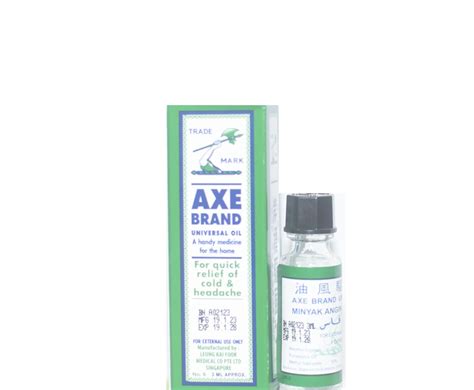 AXE Brand Universal Oil 3ml For Quick Relief of Cold, Headache, Blocked ...
