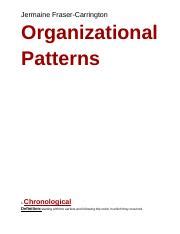 Image result for Organizational Patterns Examples