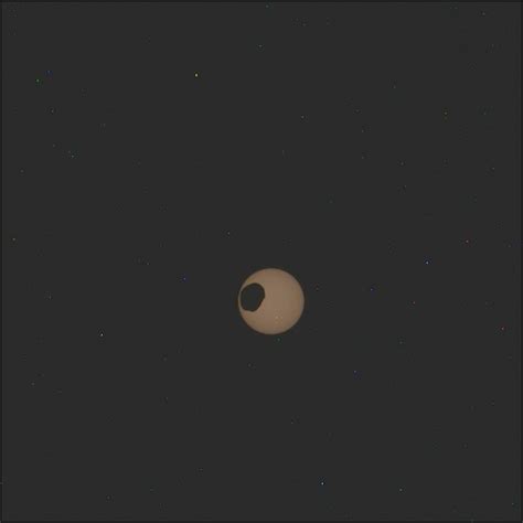NASA Mars rover looks up, sees its strange moon eclipsing the sun - Blog