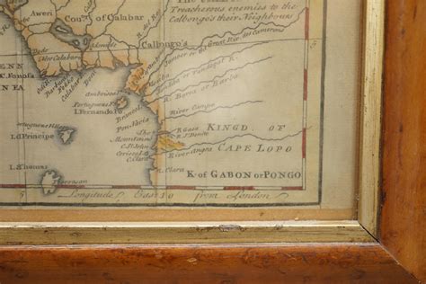 1747 British Map Showing the Kingdom of Judah on the West Coast of Africa at 1stDibs | negroland ...