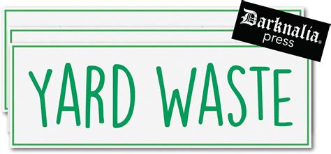 Image result for Yard Waste Stickers