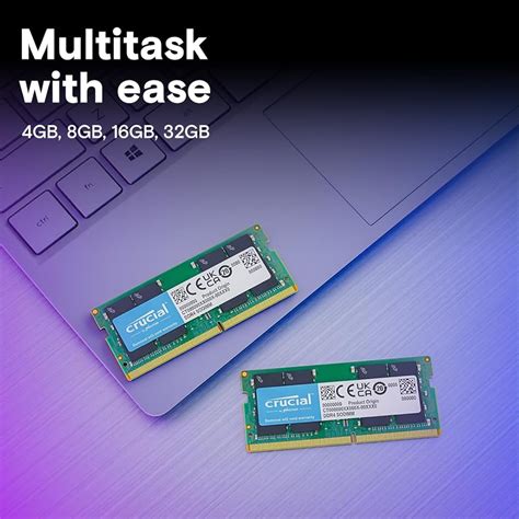 Crucial 32GB DDR4 RAM Kit (2x16GB), 3200MHz India | Ubuy