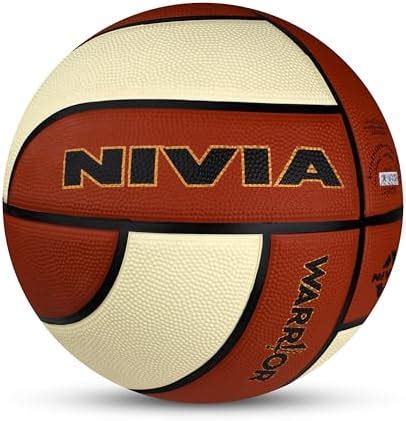 Buy NIVIA Warrior Basketball, As per BFI Standard, 12 Panels, Molded ...