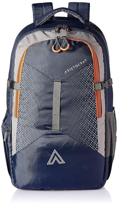 Buy Aristocrat 40 Ltrs Navy Blue Rucksack (Rex) at Amazon.in