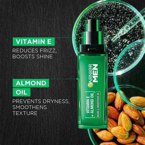 Buy Garnier Men Beard Oil - Moustache and Beard Oil for Men