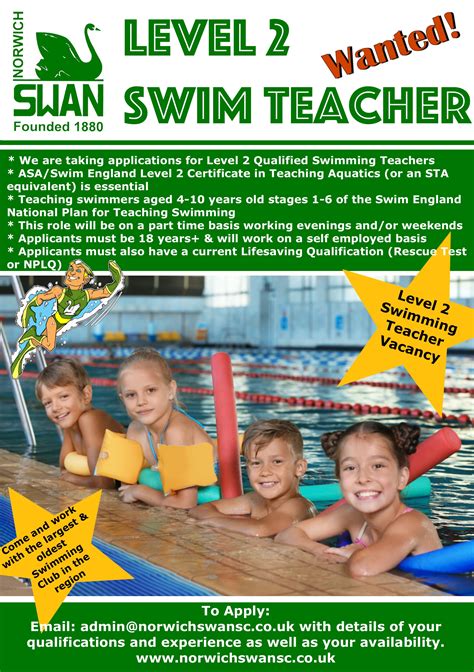 Swim Teacher Jobs Portsmouth at Richard Jett blog
