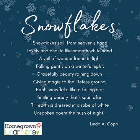 Three Winter Poems for Children to Memorize — Homegrown Learners