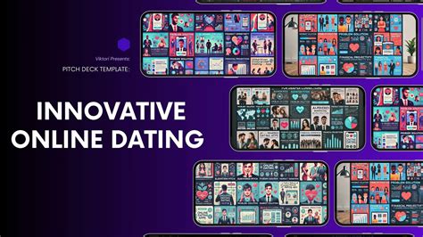 13 Slide Innovative Online Dating Pitch Deck Template - Viktori