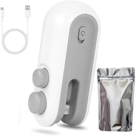 Dcode Portable Packet Sealing Machine Mini Bag Sealer With 10 Pc Glossy ...