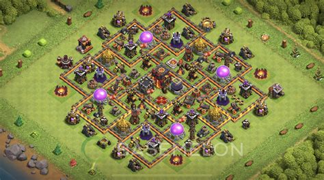 Town Hall 10 Farm COC Base Layout with Copy Link • TH10, Legend League ...