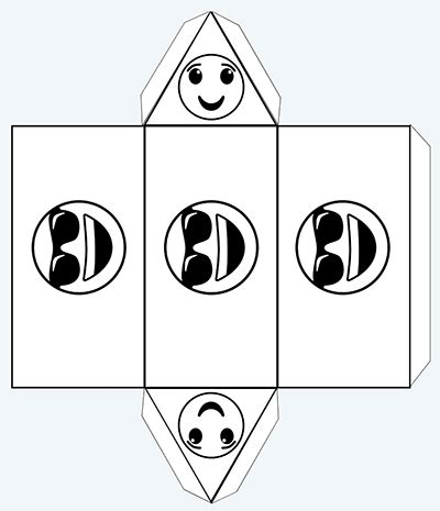 Image result for How to Make a Triangular Prism Net