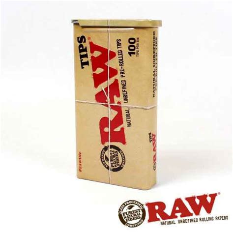 Buy RAW Pre-Rolled Tips with Slider Box Online|OutonTrip.com
