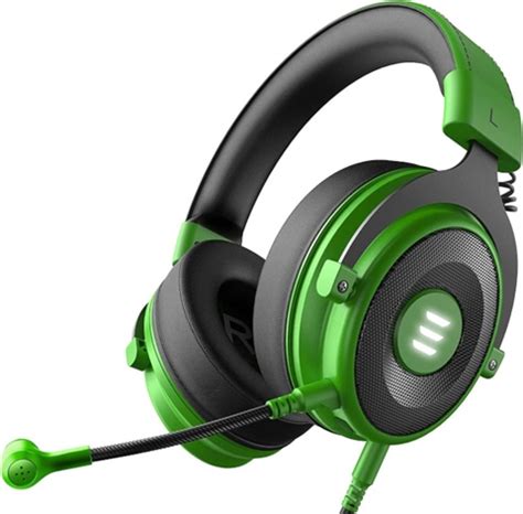 EKSA E900 Pro Wired Gaming Over-Ear Headset (Multi Platform) - Green, B ...