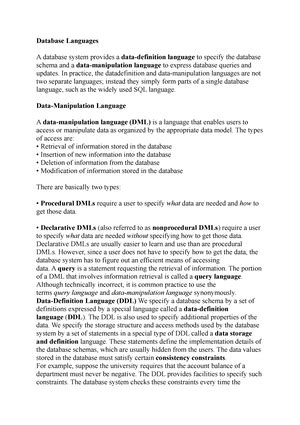 Relational model - Lecture notes - Database management System - Studocu