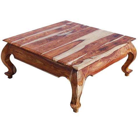 30 Photos Why Large Square Wood Coffee Tables Remain a Living Room Staple