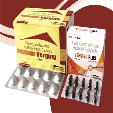 Verging Plus Softgel Capsules SANIFY HEALTHCARE PVT. LTD.