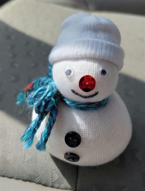 Sock Snowman Craft Kit - Etsy