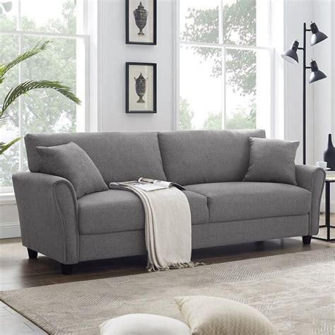 BuyFacturer - Penny 3 Seater Fabric Sofa for Living Room, Bedroom, Home ...