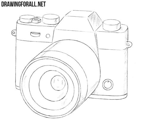 Drawing Of A Digital Camera