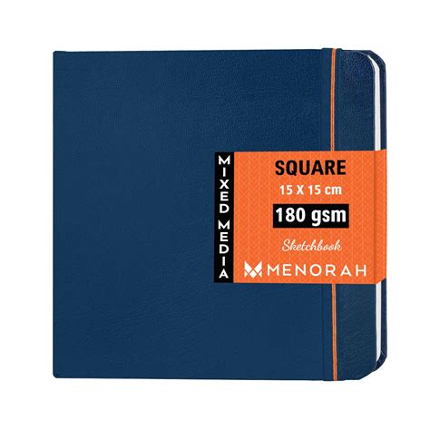 MENORAH - Sketch Book for Artist - Square - 180 GSM - Square Sketchbook ...