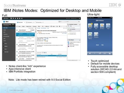 Image result for IBM Notes Client Application