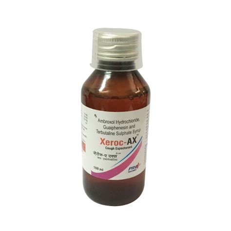 Xeroc-AX Syrup PRG Pharma Pvt. Ltd.