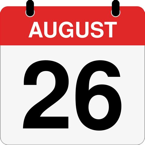 How Many Days Until August 26th? - Inch Calculator
