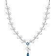 GIVA 925 Silver Blue Daisy Necklace | Gifts for Girlfriend,Pendant to ...