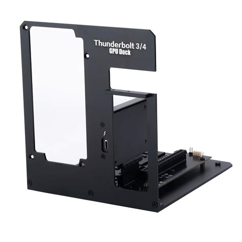 Buy Aluminum External GPU Enclosure Compatible with Thunderbolt 3/4 ...