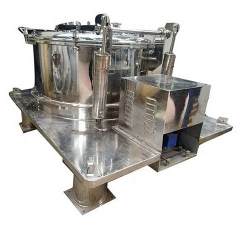 Manual Top Discharge - Manual Top Discharge Centrifuge Machine ...
