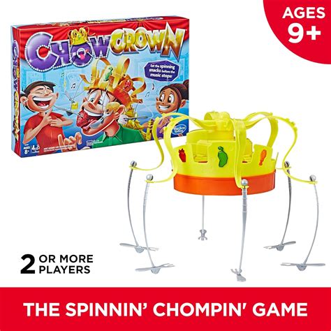 Buy Chow Crown Game Kids Electronic Spinning Crown Snacks Food Kids ...
