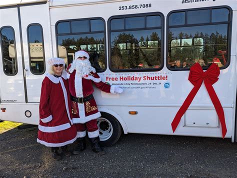 Pierce County offers holiday shuttle connecting Key Peninsula, Gig ...