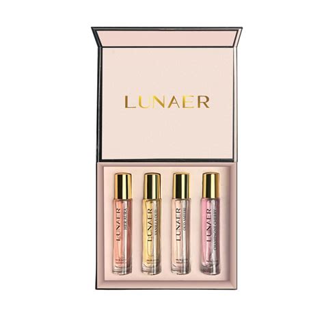 Buy Lunaer Luxury Perfumes Gift Set Of 4 For Women, Long Lasting Fruity ...