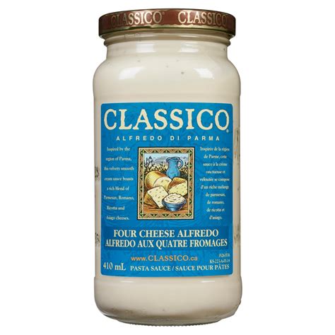 Classico Alfredo di Parma Four Cheese Alfredo Pasta Sauce, 410-ml ...