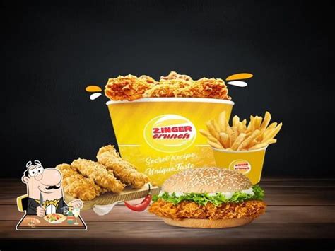 Menu at Zinger crunch, Bengaluru