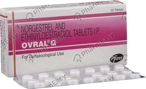 Ovral G Strip Of 20 Tablets: Uses, Side Effects, Price & Dosage | PharmEasy