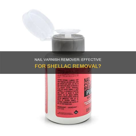 Nail Varnish Remover: Effective For Shellac Removal? | Nailicy