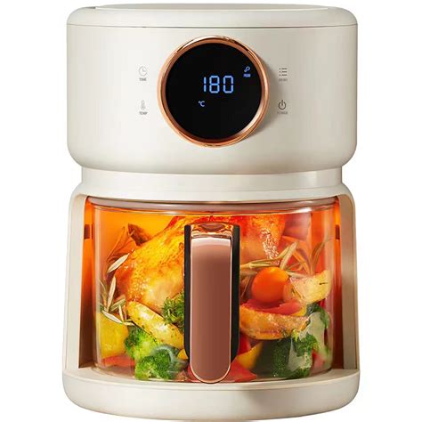 Ymlike Air Fryer With Rapid Air Technology 4 Liters Digital ...